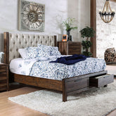 Hutchinson Bed Model Cm7577Dr-Queen Bed By Furniture Of America